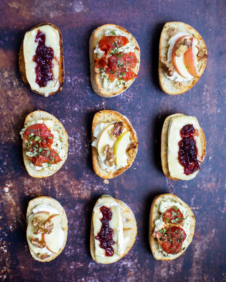 Drie Soorten Bruschetta Zoete Zusjes